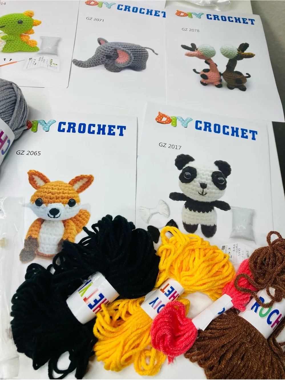 DIY Crochet Amigurumi Plush Toys - EVERYTHING YOU NEED Patterns for 7 Animals